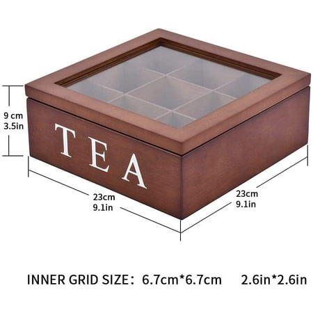 Wooden Tea Box Tea Bag Chest 12 Compartments Tea Caddy Kitchen Laquered H12cf Wooden Tea Box Tea Bag Chest 12 Compartments Tea Caddy Kitchen Laquered H12cf